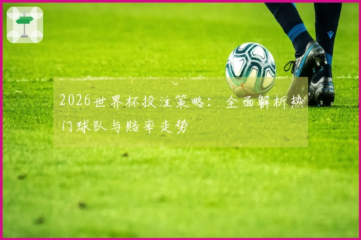 2026世界杯投注策略：全面解析热门球队与赔率走势