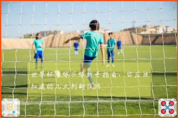 世界杯滚球买球新手指南，你应该知道的几大判断技巧