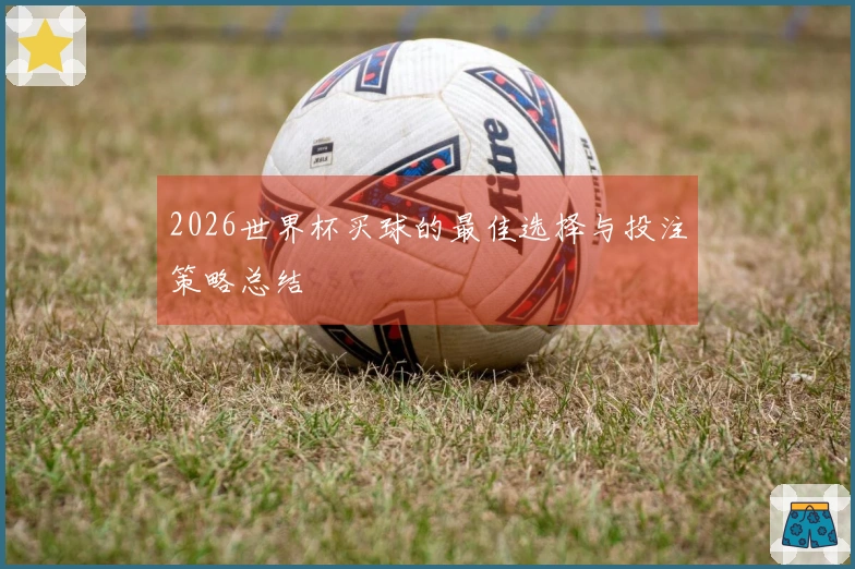 2026世界杯买球的最佳选择与投注策略总结